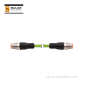 Conectores Profinet wireless 8 pinos rj45